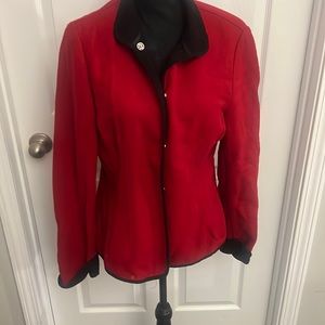 Evan Picone Red Jacket